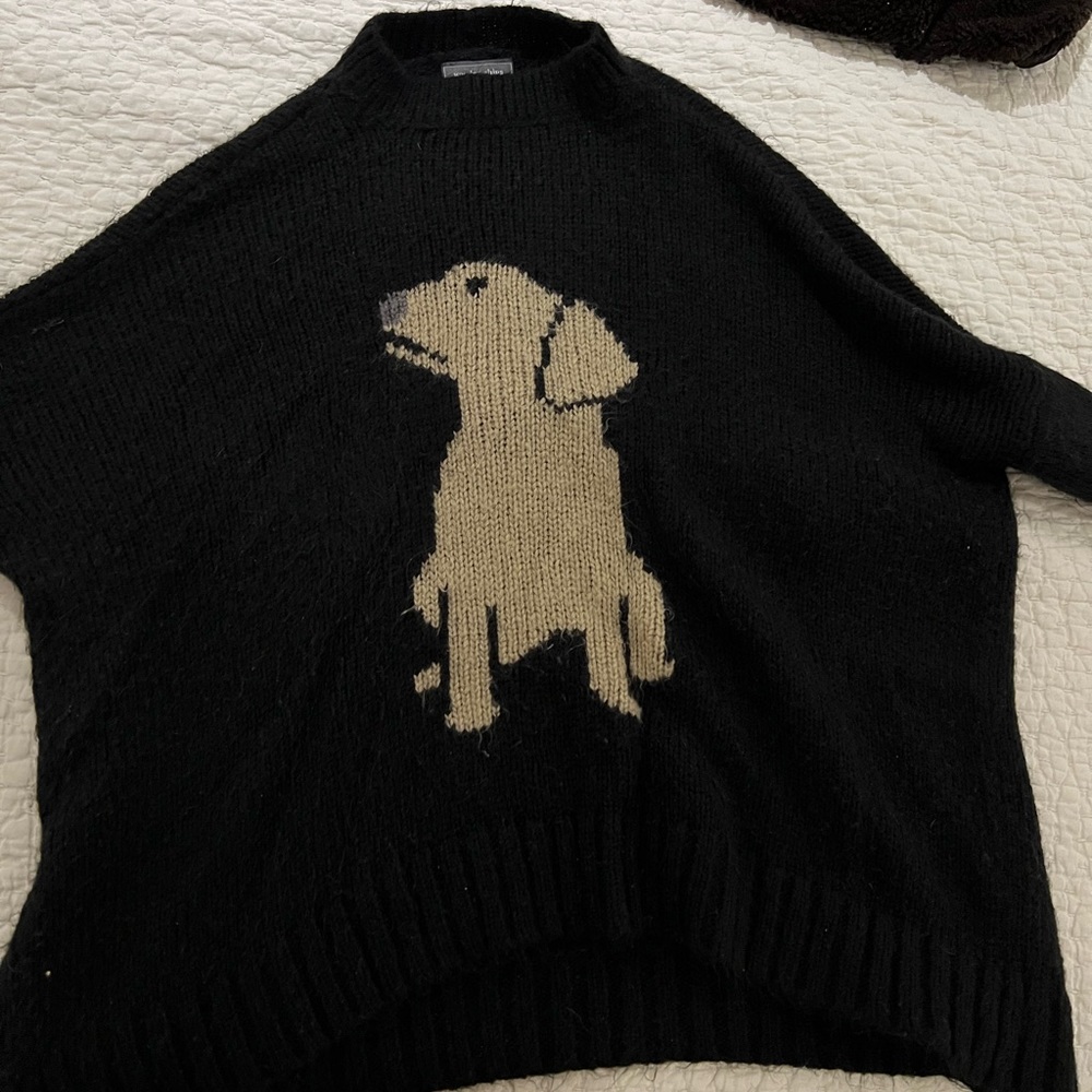 Wooden ships lab sweater, navy/black size M